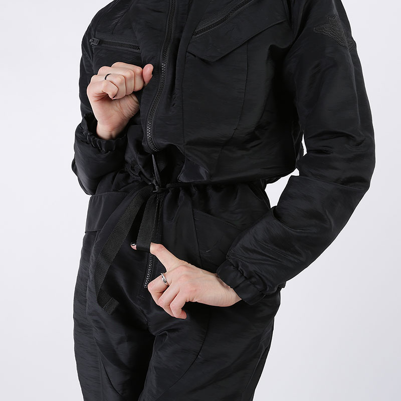 женский черный комбинезон Jordan Women's Flight Suit CQ6655-010 - цена, описание, фото 5